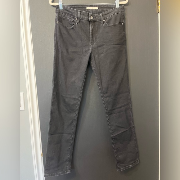 Black Levi’s 712 Womens Jeans size W 30 L 30 - Picture 1 of 7